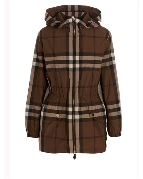 burberry parka brown|burberry parka sale.